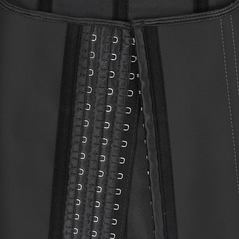 His Fits “Taylor_Fit”
Open Chested, Double Strapped High Waisted Compression Neoprene/Latex Waist Trainer Vest for Men!